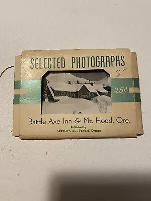 Mt. Hood Oregon And Battle Axe Inn Photographs 1920’s • $10