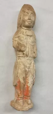 Chinese Ceramic Sculpture Of A Warrior - Tang Dynasty - China - 618-907 A.D. • £290