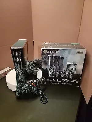 Xbox 360 Halo 4 Limited Edition Console 320GB 1 Controller  Game+ TESTED 🔥  • $229.50