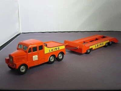 £12.50 • Buy Matchbox King Size No. 8 Scammell 6x6 Tractor And Trailer 'Laing'