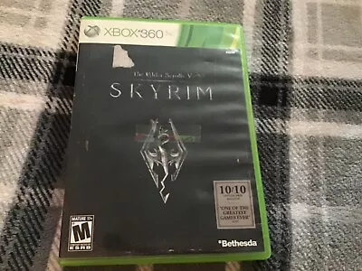 The Elder Scrolls 5 Skyrim Xbox 360 • $7.99