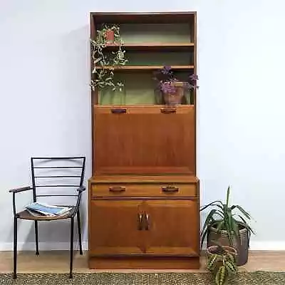 Vintage 1970s G Plan Sierra Teak Shelf Unit With Desk • £401.50