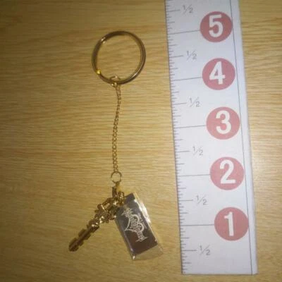 $9.99 • Buy A68953 Kingdom Hearts Disney Square Enix Metal Keyblade Keychain FENRIR