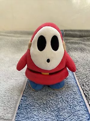 Super Mario Bros Shy Guy 7  Plush Stuffed Toy Nintendo Little Buddy Toys • $12.22