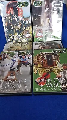 The Gypsy Collection Appleby Horse Fair  And Ballinasloe  Horse Fair X 6 DVD • £7.99