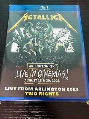 METALLICA - LIVE FROM ARLINGTON 2023 (2BDR) Blu-ray • $44.80