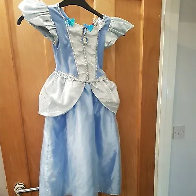 £12 • Buy Disney Beautiful Princess Cinderella  Fancy Dress Costume Age 5-6 Good Used Cond