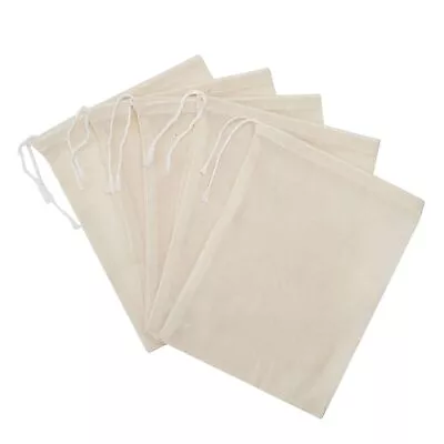 25 Pcs 5x7 Inch Muslin Bag Sachet Bag For Party Wedding Home Supplies Cotton ... • $18.60