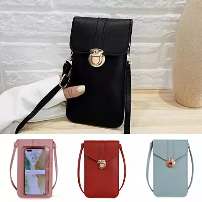 £3.79 • Buy Women Crossbody Wallets Shoulder Handbag Mobile Phone Bag For Samsung/iPhone 