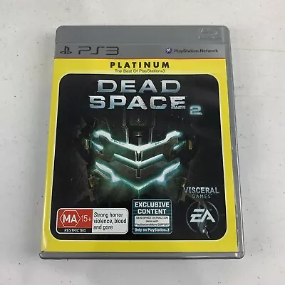 Platinum Dead Space 2 II Playstation 3 PS3 Complete W Manual Free Postage • $19.95