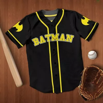 $31.85 • Buy Batman Dark Knight Love Baseball Jersey