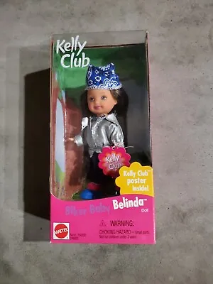 Vintage 1999 Barbie Kelly Club Biker Baby Belinda Doll No. 24602 New W/Poster • $11.99