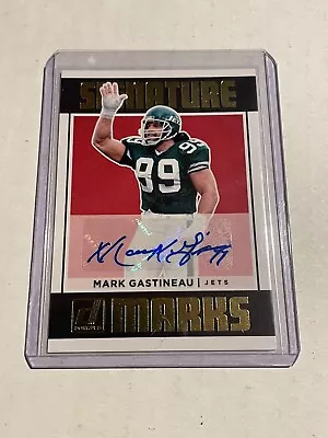 Mark Gastineau Autograph 2018 Donruss Signature Marks New York Jets  • $14