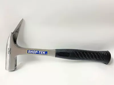 Shop-Tek 22-oz Brick Hammer One Piece Forged Alloy Steel With Magnetic Holder • $19.99