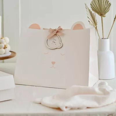 Teddy Bear Baby Shower Gift Bag • £3.89