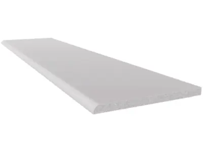 WHITE UPVC TRIM 25mm/30mm/45mm/65mm/95mm Delivered Flat 1m Lengths • £4.59