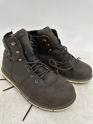 KEEN Akron 1025681D Lace Up Steel Toe Waterproof Work Boots Men’s Sz 11.5 D • $21.50