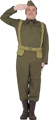 Mens 1940s Home Guard Private Costume Large • £34.99