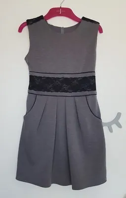 £2 • Buy  Very Nice Grey Skater Style Dress Size 8