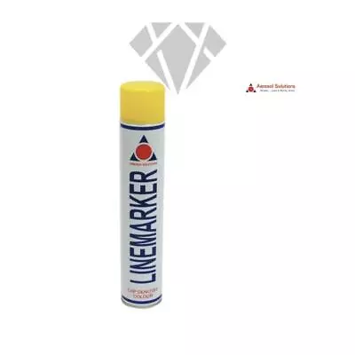 Aerosol 0900 Line Marking Marker Spray Paint Yellow 750ml Car Park Road Field • £7.65