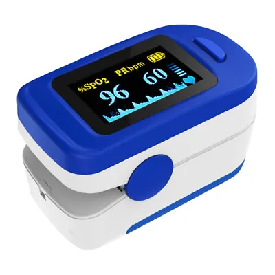 Multifunction Finger Pulse Oximeter Measures Pulse Rate Blood Oxygen Saturation • $11.99