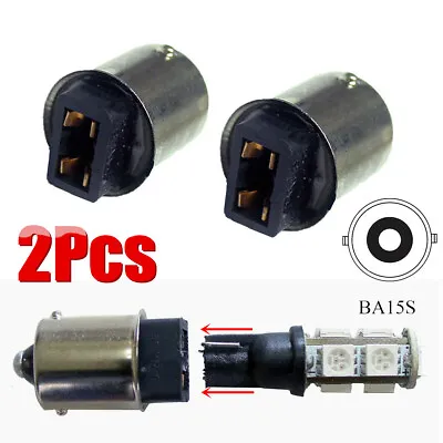 2Pcs T10 168 194 To 1156 Ba15s Bulb Socket Base Converter Adaptor Transformer • $5.52