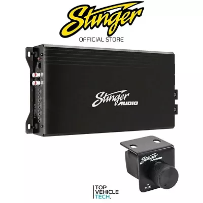 4000w Car Amplifier 2000w Rms Stinger Mt-2000.1 Bass Subwoofer Car Audio • £199.99