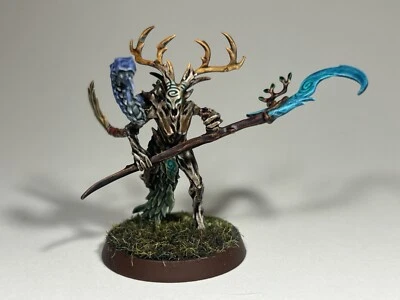 $5.50 • Buy Warhammer Age Of Sigmar Wood Elves - Sylvaneth - Branchwych - Painted And Based