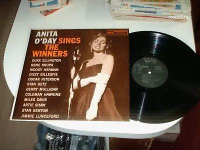 $17.50 • Buy Anita O'Day Sings The Winners Vinyl LP Verve Records MG V-8283  FREE SHIPPING