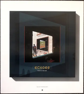 Pink Floyd Poster Page . 2001 Echoes Lp Album Front Cover Art . M83 • $9.95