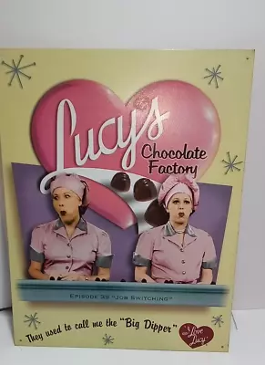 I Love Lucy Metal  Tin Sign • $22.25