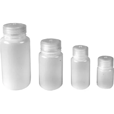 Nalgene HDPE Plastic Wide Mouth Storage Bottle - Clear • $7.75