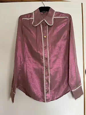 Meadham Kirchhoff Lace Trim Shirt • £150