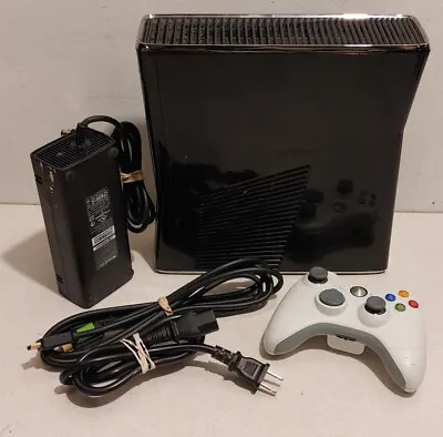 $69.99 • Buy Microsoft Xbox 360 S Slim 60GB 1439 Console W/ Controller Bundle TESTED