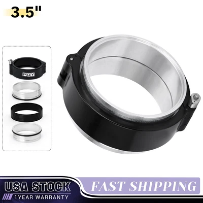 $27.99 • Buy 3.5  Quick Release V-Band Clamp Kit 3.5 Inch 89mm Intake Intercooler Pipe Metal