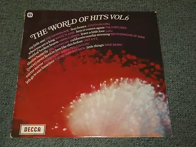 The World Of Hits Vol.6 1972 Vinyl Dave Berry Fortunes. Amen Corner Marmalade • £7