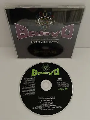 I Need Your Loving (Everybody's Got To Learn Sometime) - Baby D - CD • £1.40