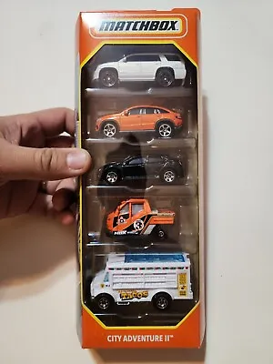 Matchbox City Adventure II 5 Pack Set - Honda Civic / Cadillac Escalade / HTF • $17.99