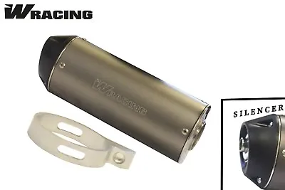 £34.99 • Buy Pit Bike W Racing Oval Exhaust Silencer End Can CW LMX RFZ