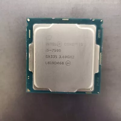 Intel Core I5-7500 3.40GHz LGA1151 Quad Core SR335 Desktop Processor • $34.95