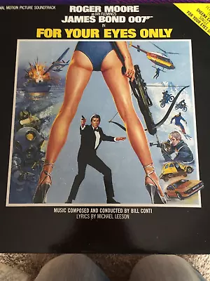 For Your Eyes Only Ost James Bond 007 Vinyl Lp Record Album Film Soundtrack • £19.99