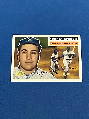 2012 Topps Archives Baseball Reprint Insert Card Of Duke Snider!! • $4.99