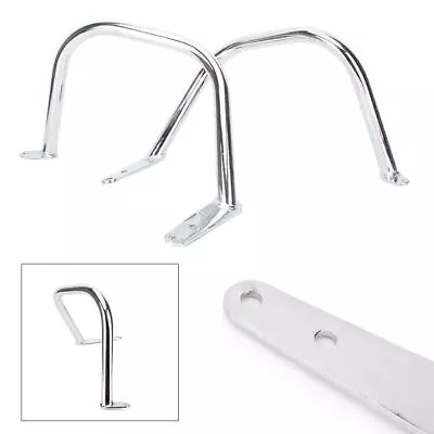 Racing Front Engine Guard Crash Bar Chrome Fit Yamaha V Star 1300 2011-2017 2014 • $146.73