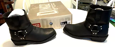 Dingo Boots Men Sz.9.5  Rev Up  Black Di 19090 Zip Up New  • $79.99