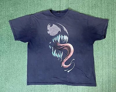 Vintage Marvel Venom Mad Engine Villian Comics T-Shirt Size XL/2XL • $59.99