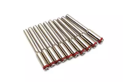 TEMO 10pc 2mm Cut-off Wheel Screw Mandrel 1/8 Inch Shank Holder Rotary Tools • $6.99