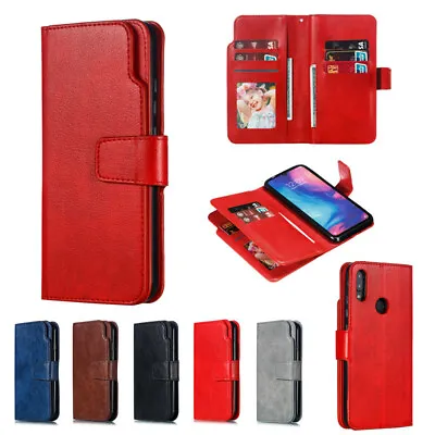 Nine Cards Wallet Leather Flip Case Cover For Xiaomi Poco M4 Pro Redmi Note 10 • $20.09