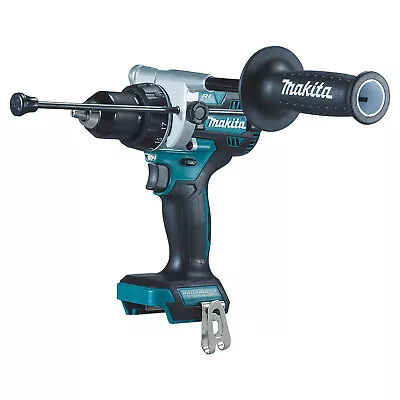 Makita Combi Drill Cordless Keyless Chuck Side Handle 18V Lithium LXT Body Only • £139.99