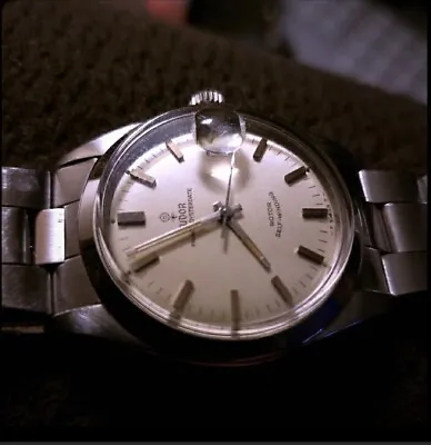 Vintage Stainless Rolex Tudor Prince Oysterdate 7996 Roulette Dial Watch • $1899