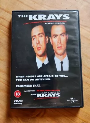 The Krays Dvd (1990) Martin Kemp (18) Uk Region 2 Very Good Condition Free P+p  • £3.50
